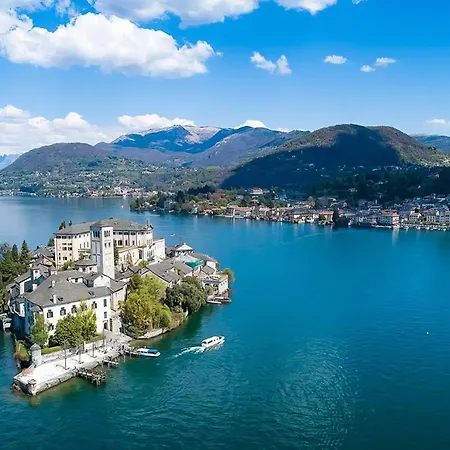 아파트 Casa Luzi Vista Orta Vicino Orta San Giulio 아메노